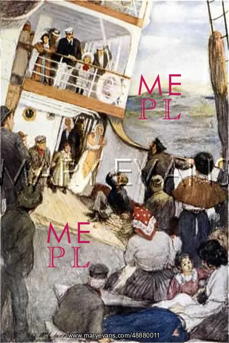 : SHIP PASSENGERS / STEERAGE : SHIP PASSENGERS / STEERAGE