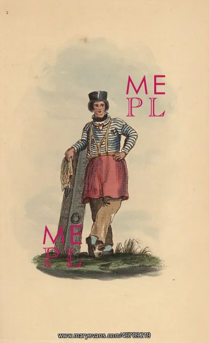 : Ship pilot of Le Havre, circa 1815 : Ship pilot of Le Havre, circa 1815