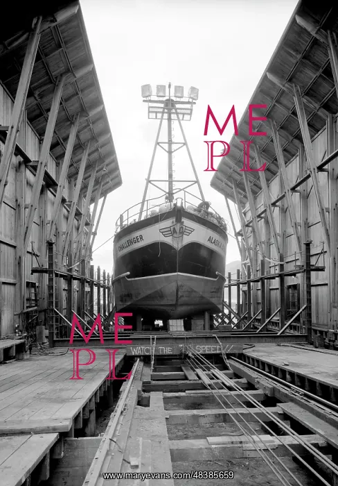 : Ship on a ramp at Naval Operating Base Dutch Harbor : Ship on a ramp at Naval Operating Base Dutch Harbor