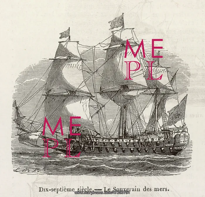  : Ship-Souvenir Des Mers