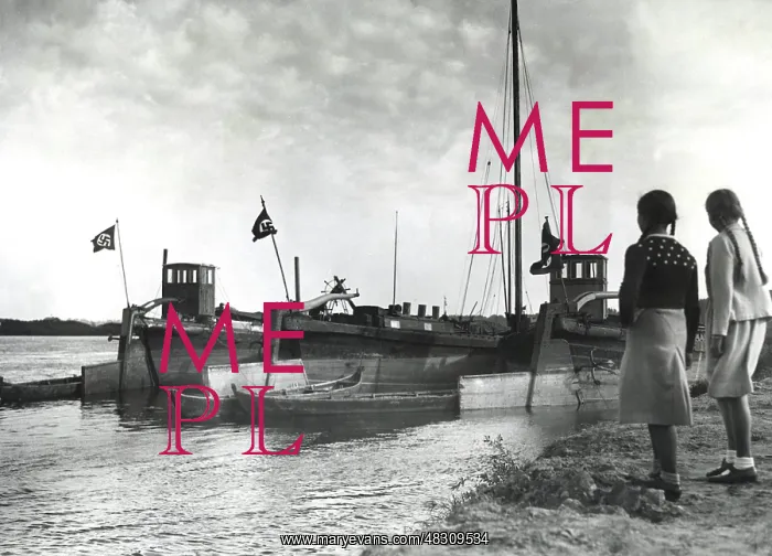  : Ship traffic on the Memel, 1935