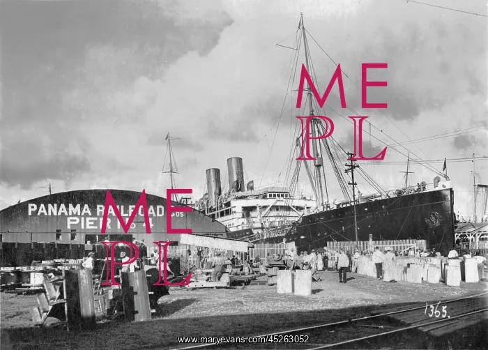 : Ship Travel - Panama around 1910