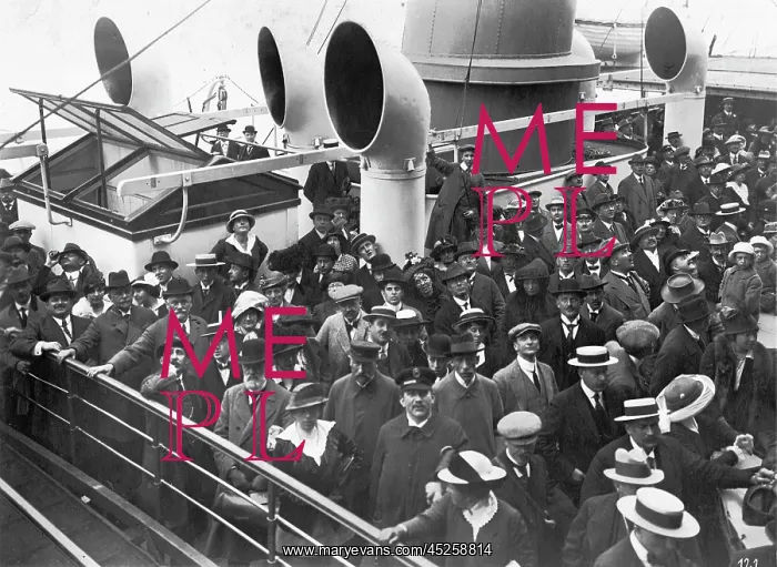 : Ship Travel - Passengers around 1912 : Ship Travel - Passengers around 1912