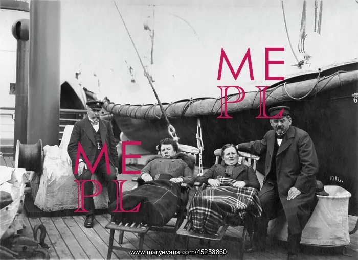 : Ship Travel - Passengers around 1912 : Ship Travel - Passengers around 1912
