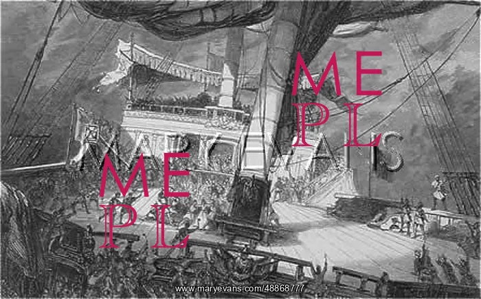 : Shipboard scene from Meyerbeer's opera L'Africaine : Shipboard scene from Meyerbeer's opera L'Africaine