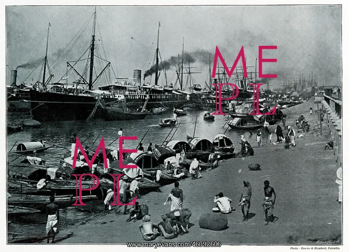 : Shipping on the Hooghly, Calcutta : Shipping on the Hooghly, Calcutta