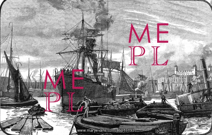 : Shipping in the Pool of London 1882 : Shipping in the Pool of London 1882