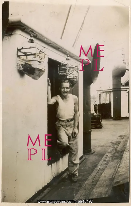  : SHIP'S COOK 1930S