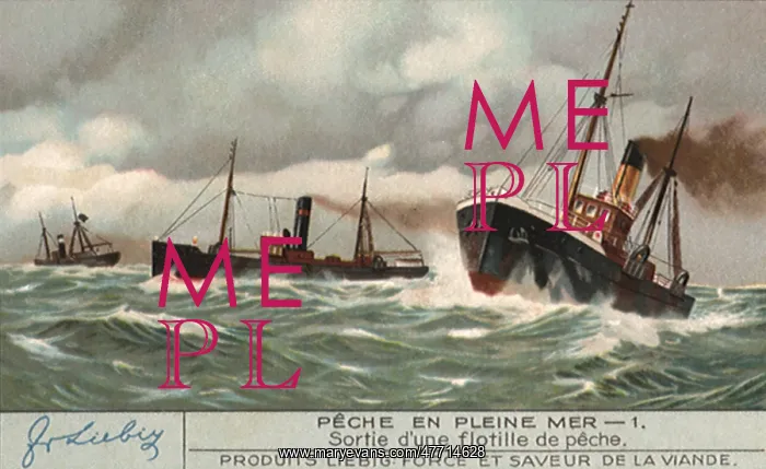  : Ships on Rough Sea