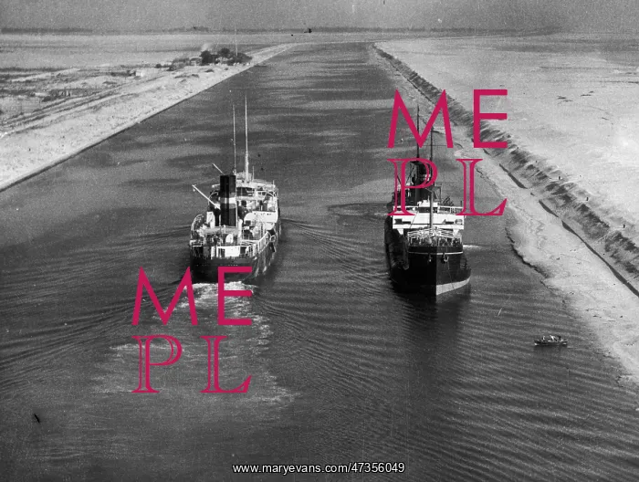 : Ships in Suez Canal : Ships in Suez Canal