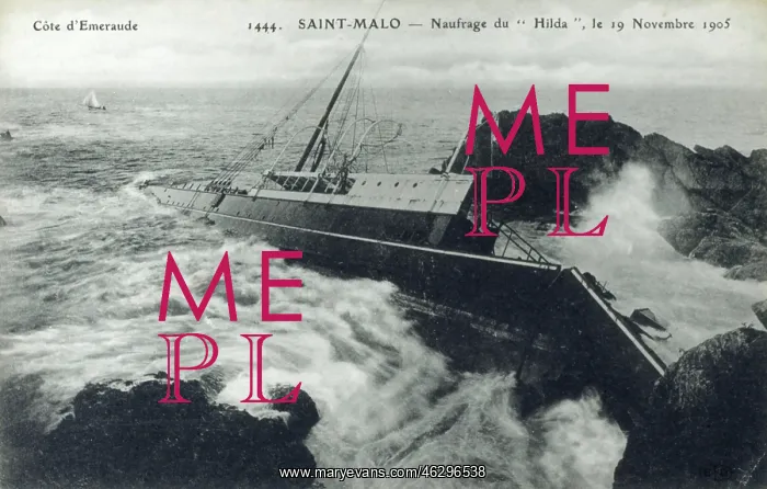  : Shipwreck of the Hilda - St Malo