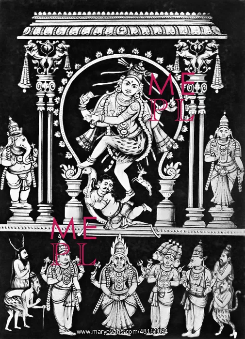 : Shiva as the god of the dance, 1910 : Shiva as the god of the dance, 1910
