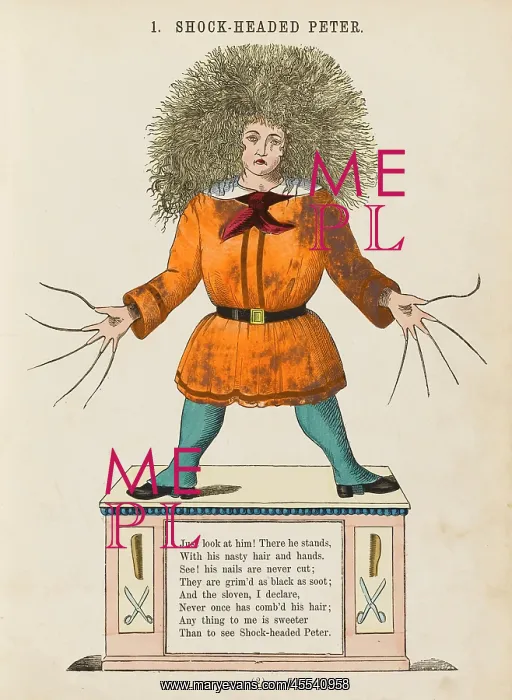 : Shock-headed Peter, Struwwelpeter : Shock-headed Peter, Struwwelpeter