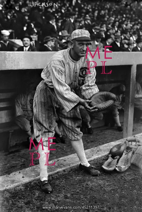 : Shoeless Joe Jackson, pretending to be a ? : Shoeless Joe Jackson, pretending to be a ?