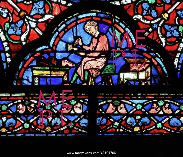 : Shoemaker, Glorification of the Virgin stained : Shoemaker, Glorification of the Virgin stained