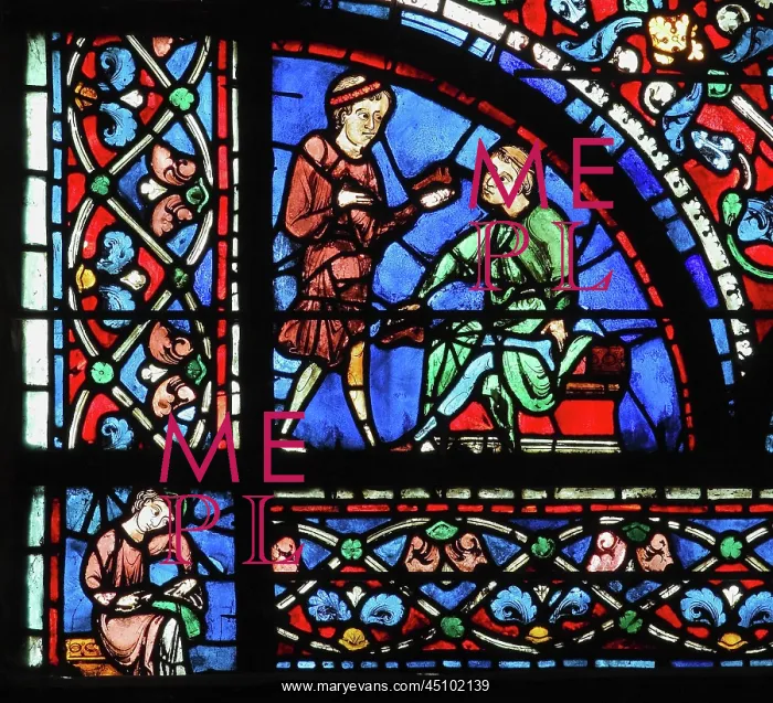 : Shoemaker, Glorification of the Virgin stained : Shoemaker, Glorification of the Virgin stained