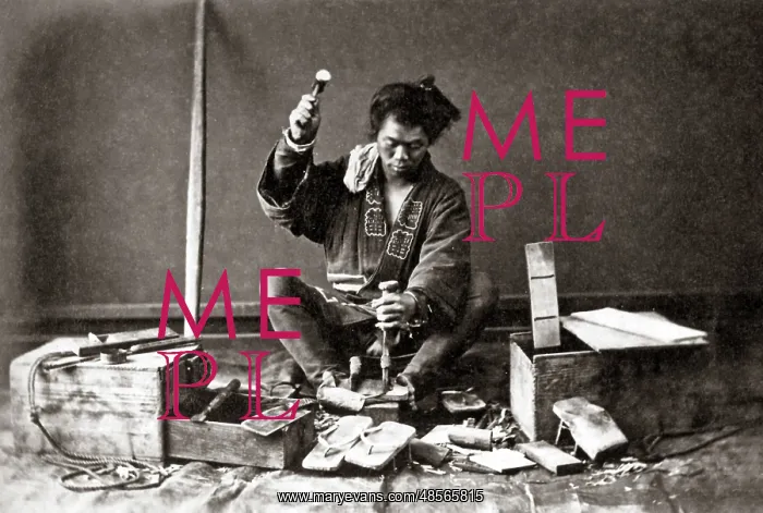  : Shoemaker, Japan, 1870s