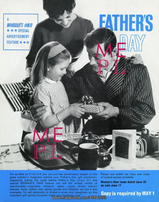 : Shoot for Woman's Own - Father's Day : Shoot for Woman's Own - Father's Day