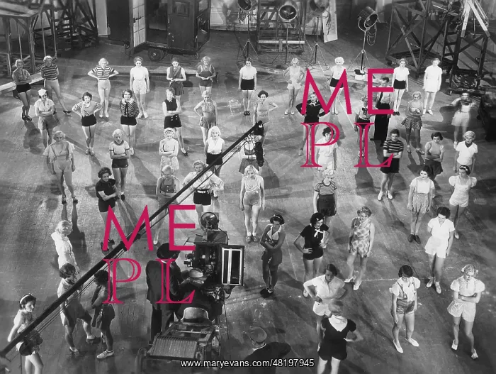 : Shooting a dance scene during the 30s : Shooting a dance scene during the 30s