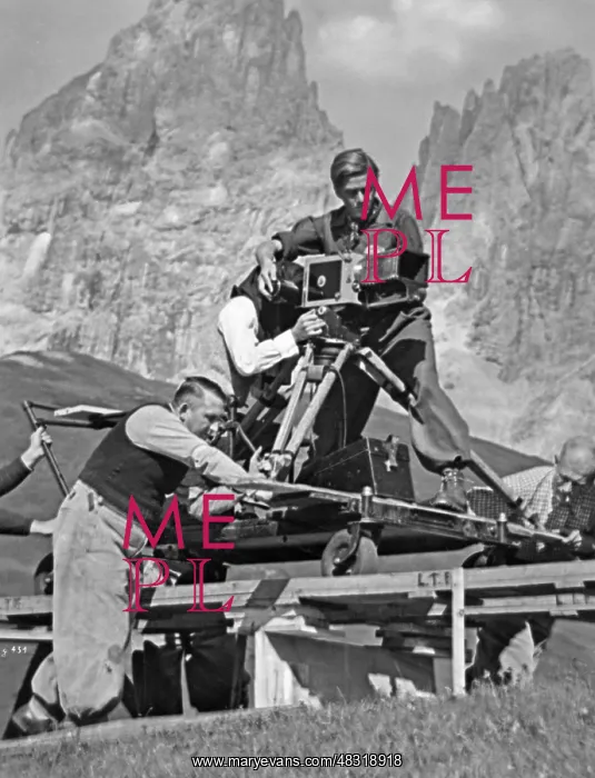 : Shooting of the film Condottieri, 1937 : Shooting of the film Condottieri, 1937
