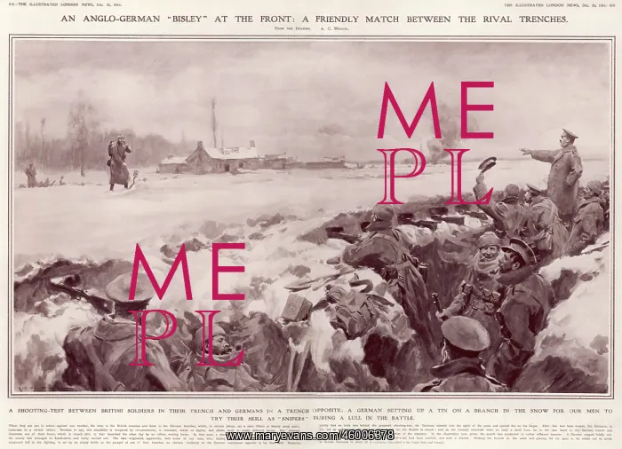 : Shooting Match between Rival Trenches 1914 : Shooting Match between Rival Trenches 1914