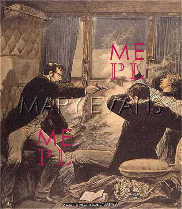 : SHOOTING ON A TRAIN / 1891 : SHOOTING ON A TRAIN / 1891