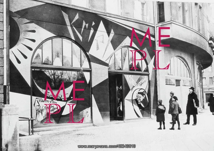 : Shop decoration, 1921 : Shop decoration, 1921