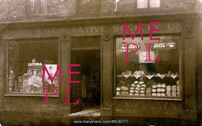 : Shop-front - Premises of the Co-operative Society, Birkenhea : Shop-front - Premises of the Co-operative Society, Birkenhea