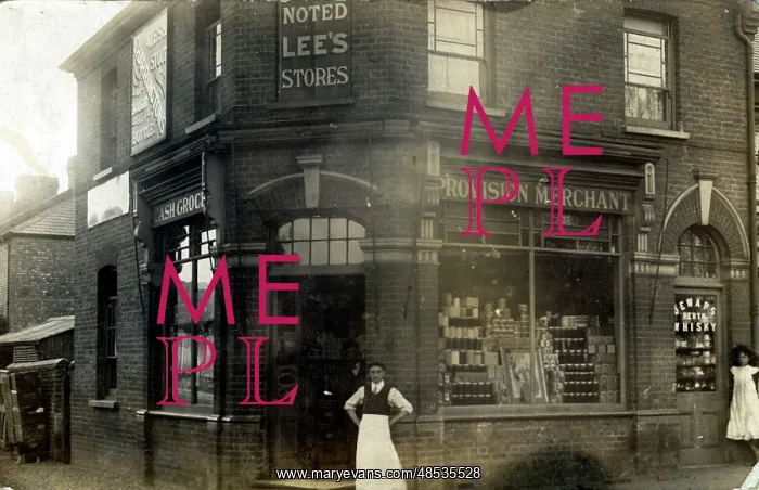 : Shop-front - Premises of Lees Stores, Southsea, Hampshire : Shop-front - Premises of Lees Stores, Southsea, Hampshire