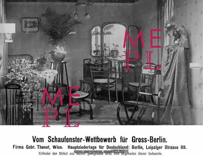 : Shop window in Berlin, 1909 : Shop window in Berlin, 1909