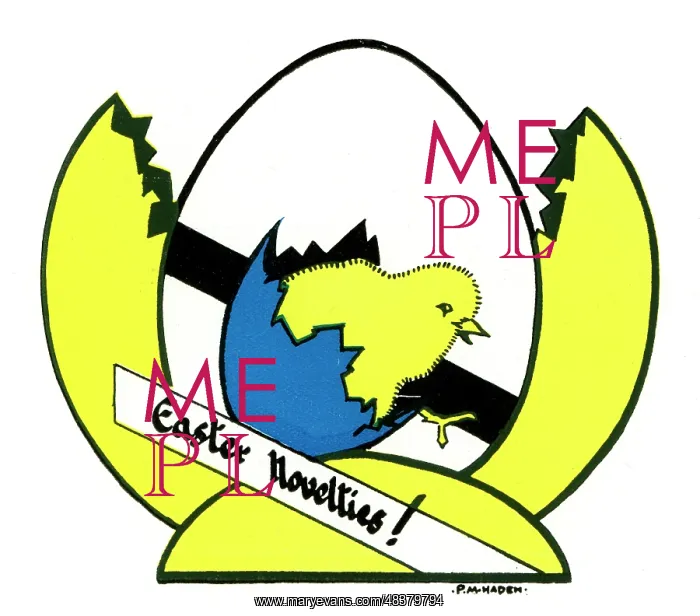  : Shop window design, Easter Novelties!