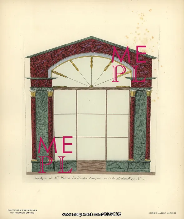 : Shopfront of Masson's tinsmith and lampmaker : Shopfront of Masson's tinsmith and lampmaker