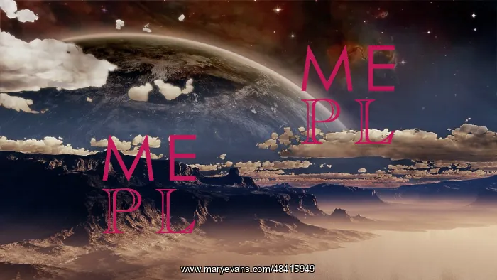 : Shore in mist on an extraterrestrial world : Shore in mist on an extraterrestrial world