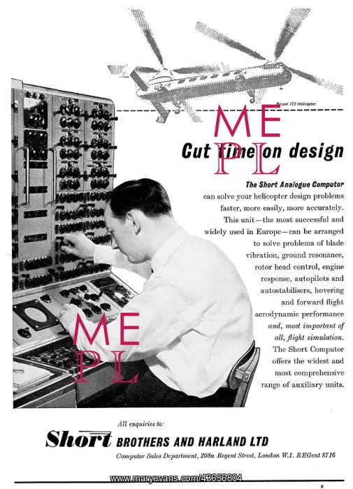 : The Short Analogue Computer 1957 : The Short Analogue Computer 1957
