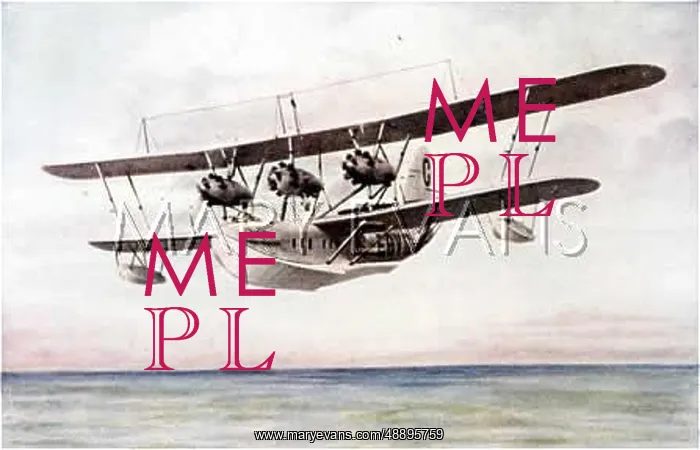 : SHORT CALCUTTA AEROPLANE : SHORT CALCUTTA AEROPLANE