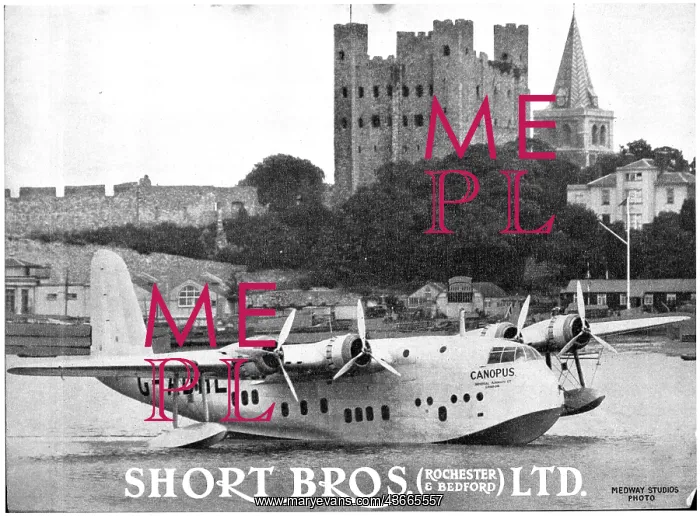 : Short Empire Class Flying Boats Canopus : Short Empire Class Flying Boats Canopus
