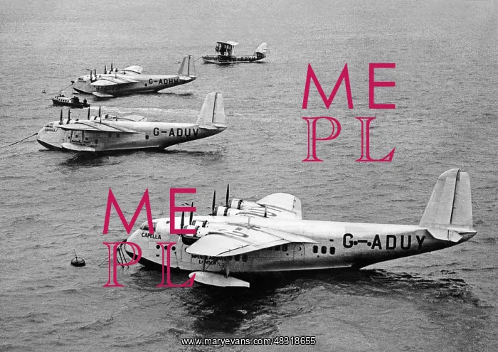 : Short Empire flying boats, 1937 : Short Empire flying boats, 1937