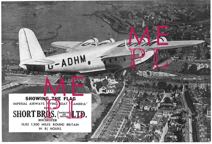 : Short Flying Boat 'Cambria' G-ADHM : Short Flying Boat 'Cambria' G-ADHM