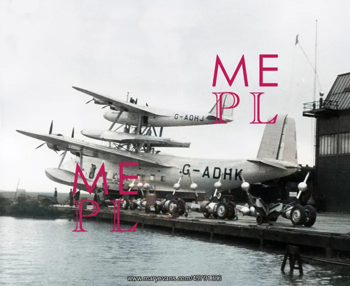 : Short S20 and S21 Mayo Composite (aft) beached : Short S20 and S21 Mayo Composite (aft) beached