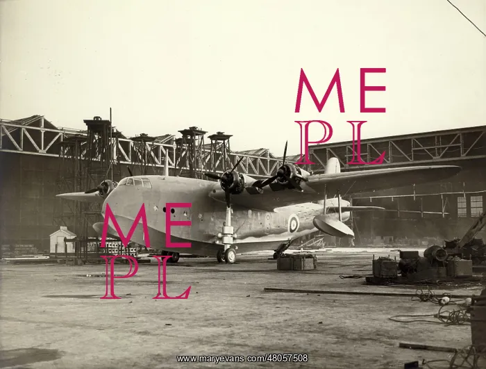 : Short S23 Empire Flying Boat after modifications : Short S23 Empire Flying Boat after modifications
