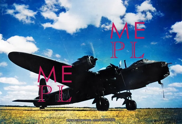 : Short S29 Stirling I of No 218, (on the ground) : Short S29 Stirling I of No 218, (on the ground)