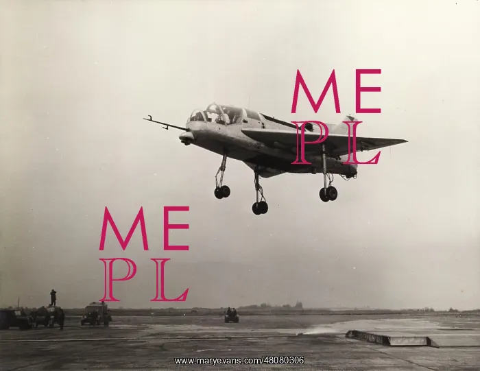 : Short SC1 in the hover at Sydenham Aerodrome Belfast : Short SC1 in the hover at Sydenham Aerodrome Belfast