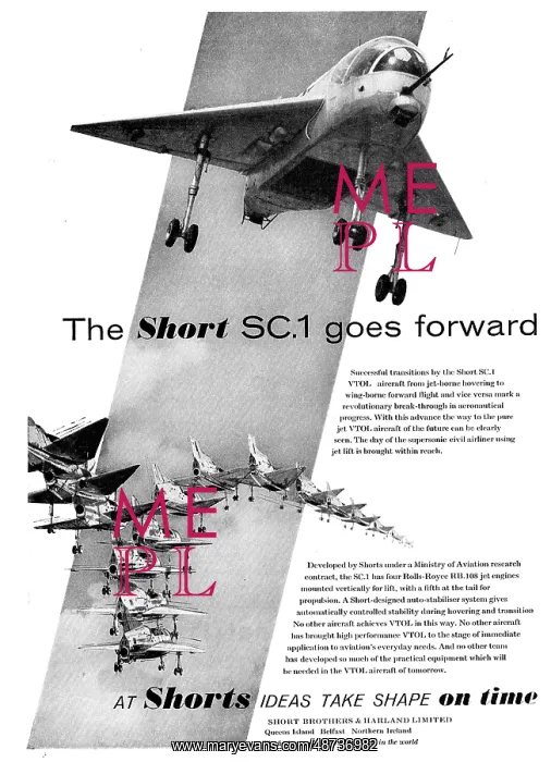 : Short SC1 VTOL : Short SC1 VTOL