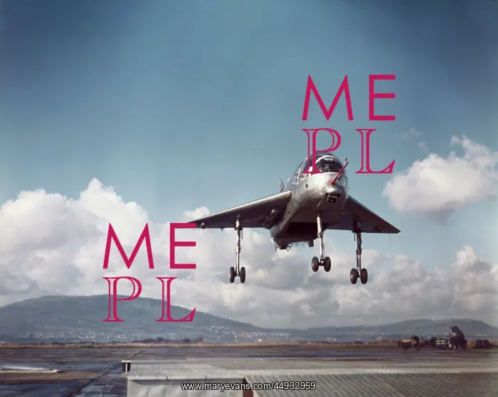 : Short Sc.1 Vtol Research Prototype Aircraft Hovering : Short Sc.1 Vtol Research Prototype Aircraft Hovering