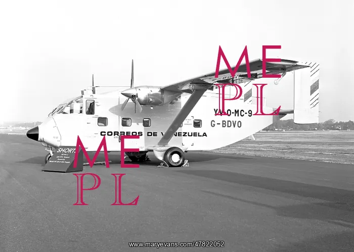 : Short Skyvan 3M G-BDVO - YV-O-MC-9 : Short Skyvan 3M G-BDVO - YV-O-MC-9