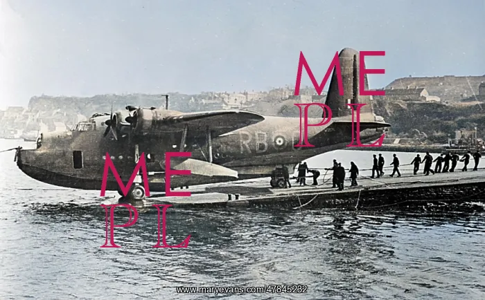 : Short Sunderland flying boat, WW2 : Short Sunderland flying boat, WW2