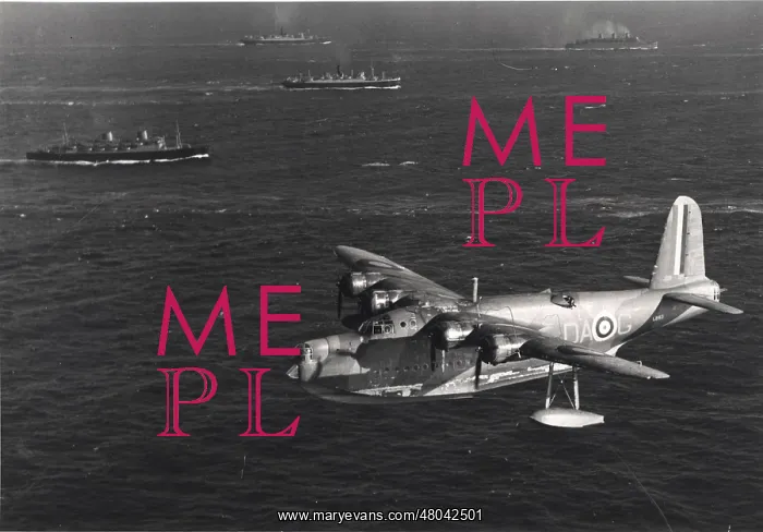 : Short Sunderland I L2163 of 210 Squadron : Short Sunderland I L2163 of 210 Squadron