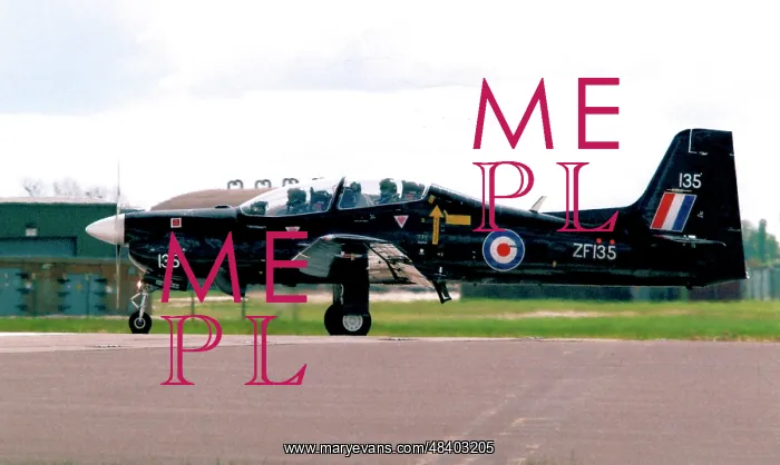 : Short Tucano T.1 ZF135 : Short Tucano T.1 ZF135