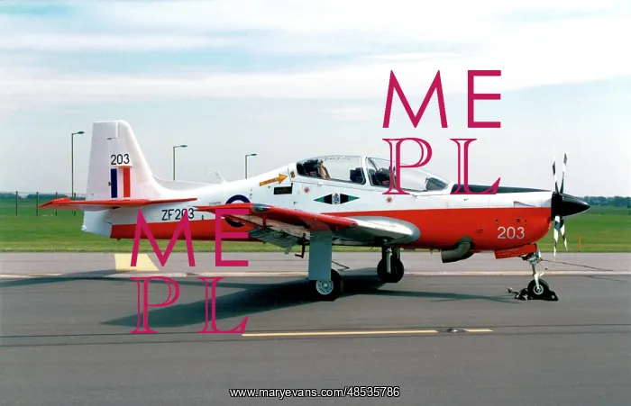 : Short Tucano T.1 ZF203 : Short Tucano T.1 ZF203