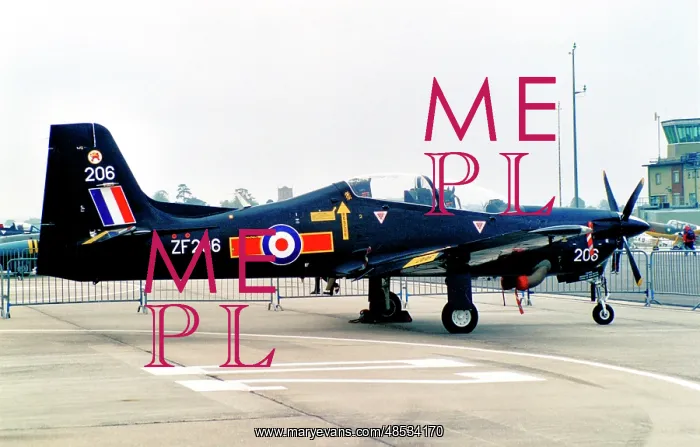 : Short Tucano T.1 ZF206 : Short Tucano T.1 ZF206